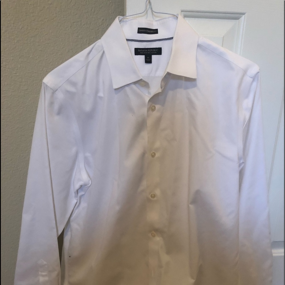 Banana Republic white dress shirt